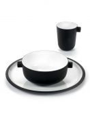 Чашка для кофе Serax B6015143 BLACK TABLEWARE 200 мл black-white
