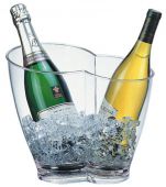 Чаша для шампанского двойная APS 36056 поликарбонат 26 х 21,3 х 30,7 см