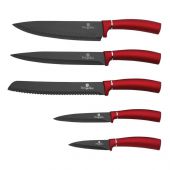 Набір ножів BERLINGER HAUS 2519BH Burgundy Metallic Line 6 пр