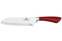 Нож сантоку BERLINGER HAUS 2324BH Burgundy Metallic Line 17.5 см