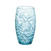 Набір склянок для коктейлів Bormioli Rocco 320267BAC121990 Oriente DOF Acqua Cool Blu 470 мл - 6 шт