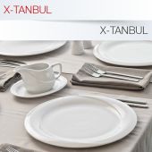 Блюдце Gural XT01CT00 X-tanbul для чайной чашки 0.23 л White