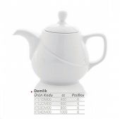 Чайник с крышкой Gural XT04DM00 X-tanbul 1.0 л White