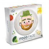 Тарелка детская обеденная Kitchen Craft FFACE BOY FOOD FACE 21,5 см