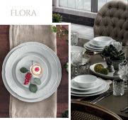 Блюдце для бульонницы Gural FLO17KT00 Flora 17 см White