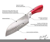 Набор ножей BERLINGER HAUS 2011-BH Burgundy Metallic Line 4 пр