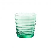 Набір склянок для води Bormioli Rocco 580521BAC121990 Riflessi Green 300 мл 6 шт
