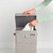 Модульний ящик для білизни Brabantia 120428 Stackable Laundry Box 35 л Grey