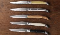 Ніж для стейка Steelite 5391S057 Laguiole Knives Oak Handle
