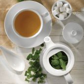 Блюдце для чая с широким краем Churchill ресторан ZCAPOS61 Art de Cuisine Menu 16.5 см White