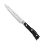 Нож универсальный Wuesthof 1040330412 Classic Ikon Schwarz 12 см Кованый