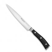 Нож универсальный Wuesthof 1040330716 Classic Ikon Schwarz 16 см Кованый