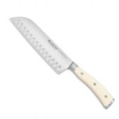 Нож Santoku Wuesthof 1040431317 Classic Ikon Crème 17 см Кованый