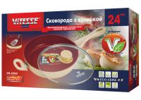 Сковорода с крышкой Vitesse VS-2260 Avignon 24 см