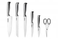Набор ножей VINZER 50110 Iceberg на подставке 7 пр