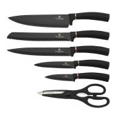 Набір ножів BERLINGER HAUS 2501BH Black Royal Collection 7 пр.