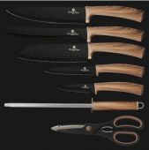 Набор ножей BERLINGER HAUS 2287BH Ebony Maple Collection 8пр