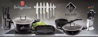 Сковорода с двумя носиками Berlinger Haus 6185-BH Black Silver 24 см