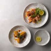 Тарелка Churchill ресторан KTAGEV111 Studio Prints® Kintsugi 28,8 см Agate Grey