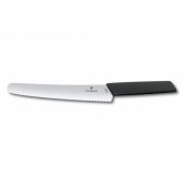 Нож кухонный для хлеба Victorinox 6.9073.22WB Swiss Modern 22 см Черный