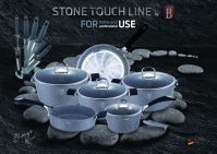 Комплект посуды Berlinger Haus 6196BH Stone Touch Line 18 пр