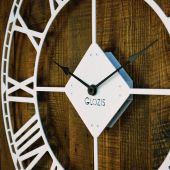 Настенные часы большие Glozis B-032 Oxford White