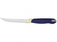 Набір з 2-х ножів для стейка Tramontina 23500-215 Multicolor 127 мм синій