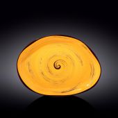 Блюдо камінь WILMAX 669442/A Spiral Yellow 33 х 24,5 см