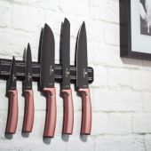 Набор ножей BERLINGER HAUS 2538A/BH I-Rose Edition с магнитной подставкой 6 пр