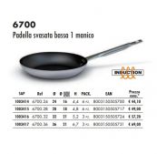 Сковорода без крышки Ballarini 1003414 PROFESSIONALE с антипригарным покрытием 24 см Индукция