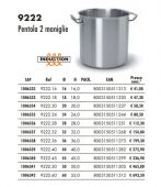 Кастрюля высокая Ballarini 1006337 Professional line нержавеющая сталь 32 см (индукция)