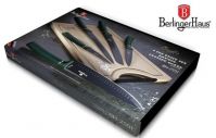 Набір ножів з дошкою BERLINGER HAUS 2551BH Emerald Collection 6 пр.