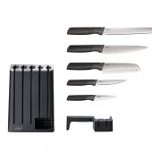 Набор ножей Joseph Joseph 10537 Elevate™ SlimBlock с точилкой 5 шт