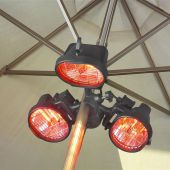 Обігрівач ламповий Eurom 333329 Parasol 1500 Вт (3 лампи)