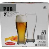 Келихи для пива PASABAHCE 41782 Pub 300 мл - 2 шт у подарунковій упаковці