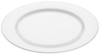 Тарелка обеденная LIFETIME BRANDS P121D WHITE BASICS ROUND фарфор, диам. 30 см