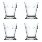 Набір склянок для напоїв La Rochere L00612101S4, ABEILLE,  10.3 см, 260 мл, 4 шт.
