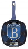 Сковорода гриль 28*28см Berlinger Haus ROYAL BLUE 1649N-BH