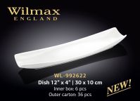 WILMAX 992622 Блюдо прямоугольное 30*10 см