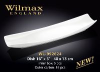 WILMAX 992624 Блюдо прямоугольное 40*13 см