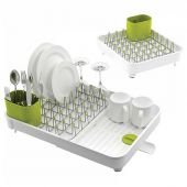Регулируемая сушилка для посуды Joseph Joseph 85071 Extend Белый/зеленый