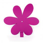 Вешалка настенная Glozis H-021 Flower Purple 13 х 12 см