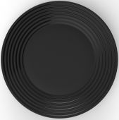 АКЦИЯ! LUMINARC L7611 HARENA BLACK Тарелка обеденная 25 см черная (цена за 1 шт, набор из 6 шт)