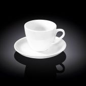 Чашка чайна WILMAX 993176 з блюдцем 300 мл (ціна за 1 компл, набір з 12 предм)