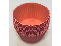 Набор форм для кексов и маффинов CON BRIO 674-CB розовый 6,8х3,4 см - 10 шт