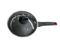 Сковорода с крышкой LESSNER 88366-28 Black Pro 28 см