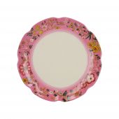 Тарелка для канапе Katie Alice KA5227126 EASTERN FLORA 17 см Pink