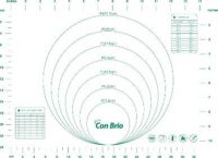 Кондитерський килимок CON BRIO 675-CB Зелений 30 х 40 см