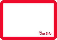 Кондитерский коврик CON BRIO 678-CB Красный 29.5 х 42 см