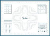 Кондитерский коврик CON BRIO 677-CB Синий 50 х 70 см; 0,4мм
